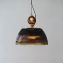 Suspension LED en verre au design nordique moderne