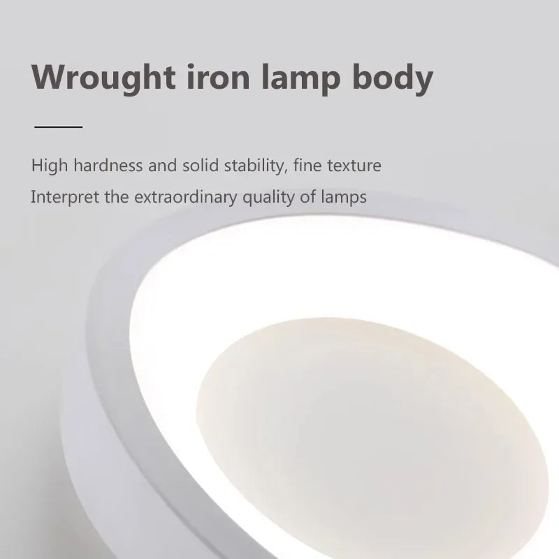 Plafonnier LED nordique pour salon