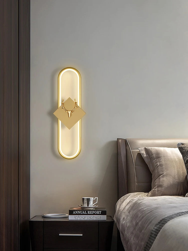 applique murale led nordique design moderne pour décoration intérieure - vue 6 sur 16
