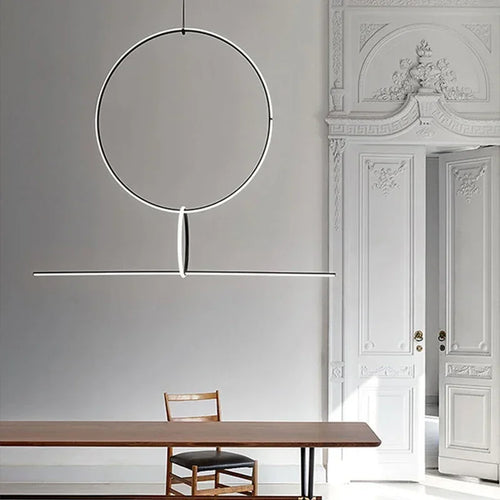 lustre nordique led pour décoration créative de la maison