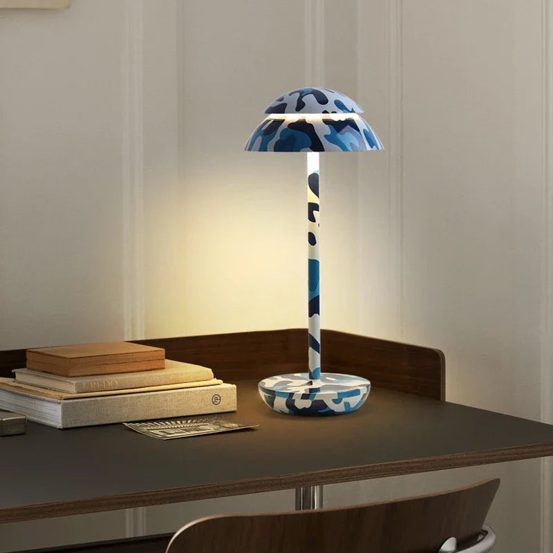 lampe rechargeable vintage led usb sans fil veilleuse portable - vue 7 sur 11
