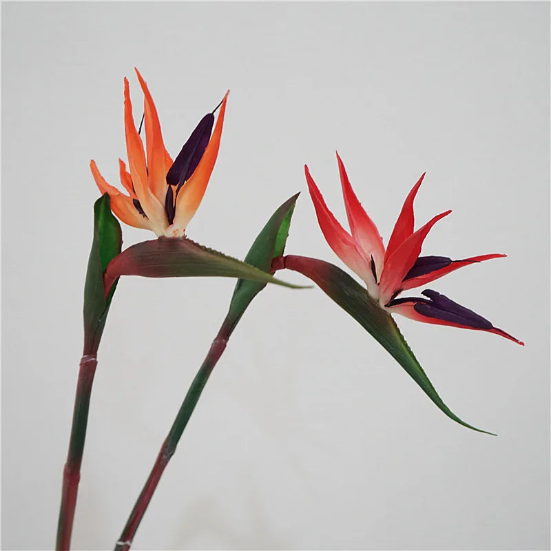 fleur artificielle strelitzie pour décoration fête mariage et intérieur - vue 2 sur 11