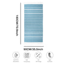 serviette de plage turque rayee franges coton absorbant