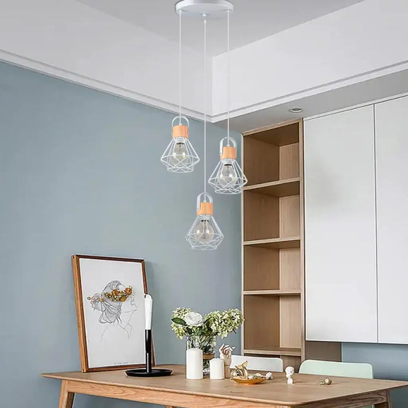 plaque de plafond ronde à 3 trous pour luminaires diy