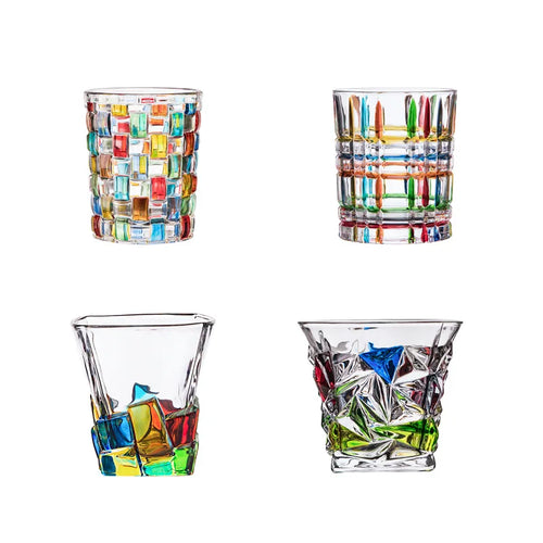 Verres cristal vintage style europeen 300 ml pinny