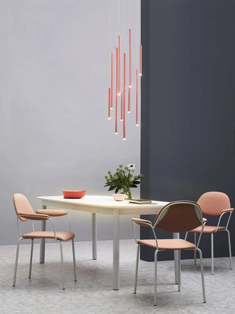 lustre led moderne minimaliste pour bars restaurants et boutiques
