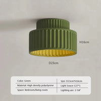 plafonnier led nordique crémeux décor maison luminaire