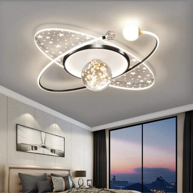 Plafonnier led rond décoratif enfant - vue 5 sur 15