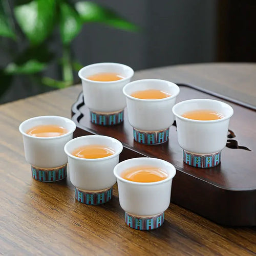 Service a the kung fu porcelaine style chinois