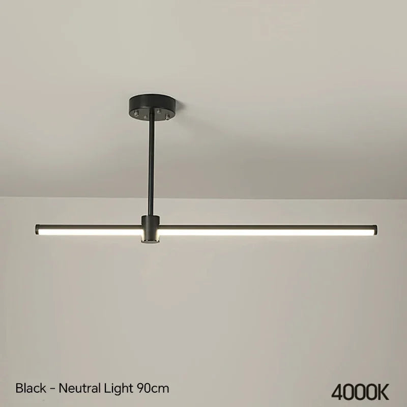 lustre moderne à led pour décoration intérieure élégante - vue 5 sur 9