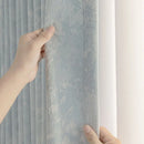 Rideau chenille occultant insonorisant epais sur mesure moderne