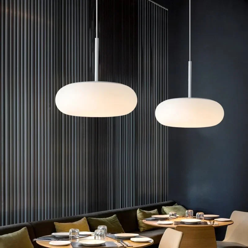 suspension design nordique grande boule pour intérieur - vue 4 sur 12