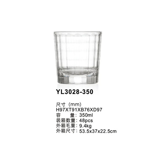Verre whisky design western polyvalent eau bière spiritueux