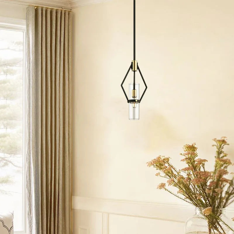 suspension moderne en verre avec cordon réglable pour intérieur - vue 4 sur 7