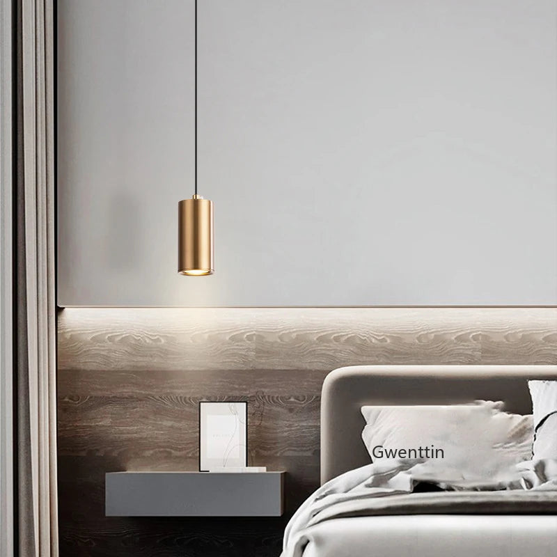 lustre moderne en or pour décoration intérieure avec lumières led - vue 4 sur 9