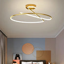 lustre moderne à leds pour décoration intérieure loft