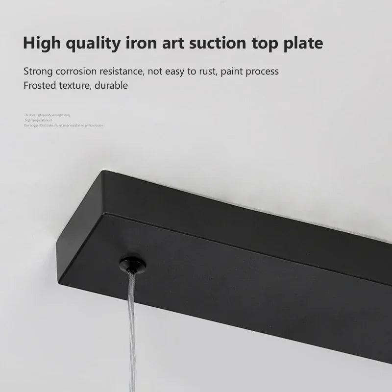 suspension led moderne pour décoration intérieure et cafés - vue 7 sur 8