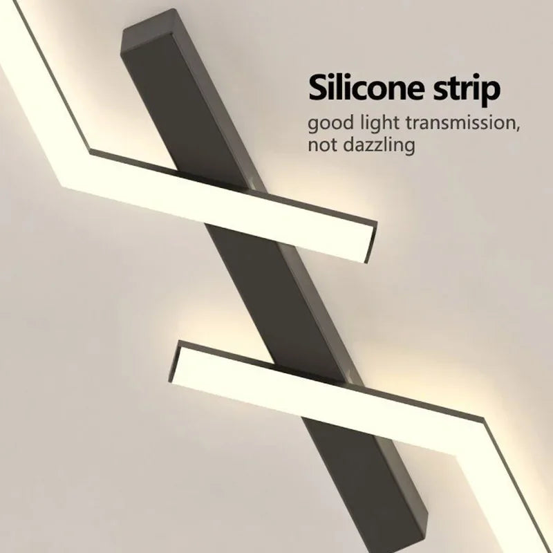 plafonnier led ligne moderne pour salon étude éclairage