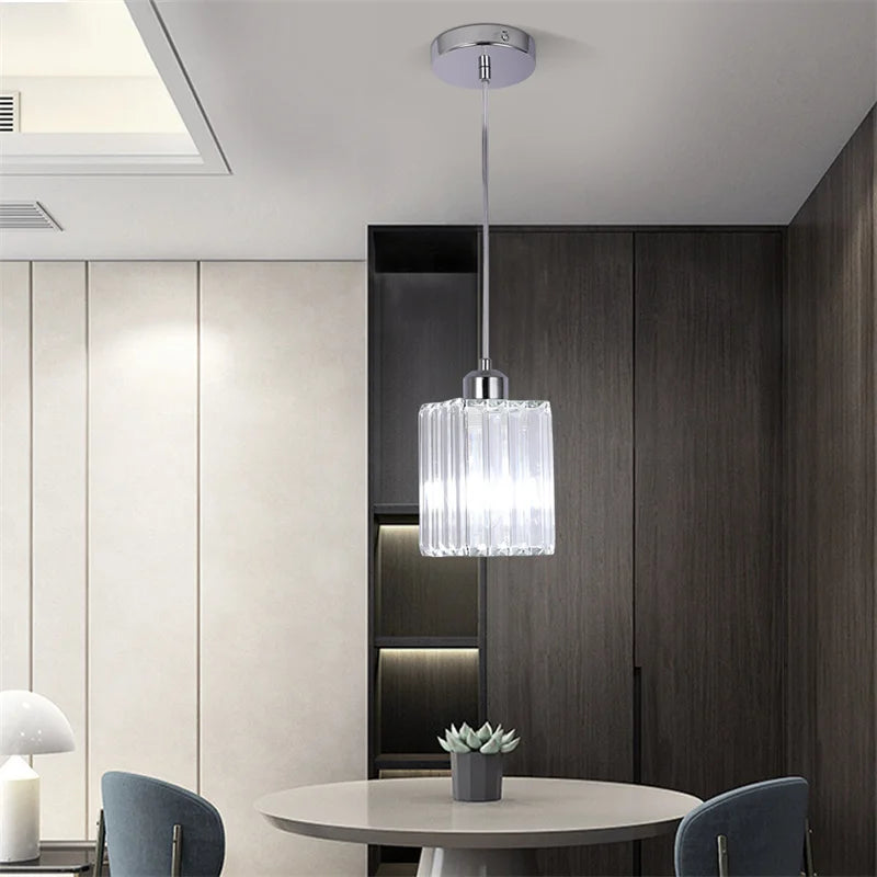 Nordique moderne K9 cristal Lustre intérieur plafonnier couloir escaliers suspension chambre Lustre salle à manger luminaires décor à la maison - vue 7 sur 16