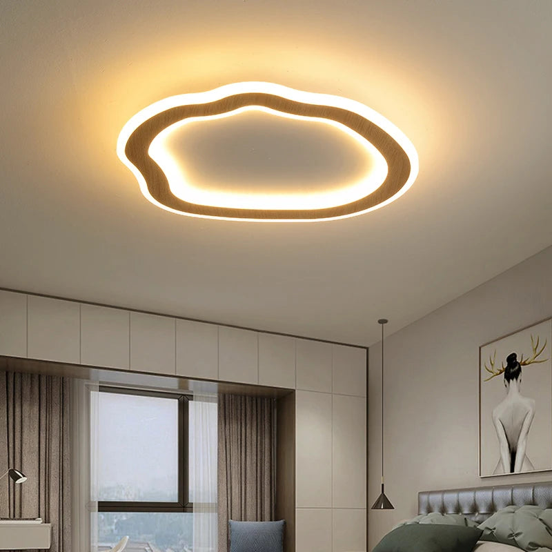 plafonniers nordiques modernes simples à led créatifs - vue 3 sur 12