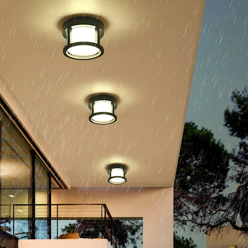 applique murale de jardin étanche à led durable pour extérieur - vue 4 sur 12