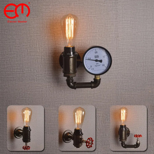 Luminaire industriel vapeur forme robinet