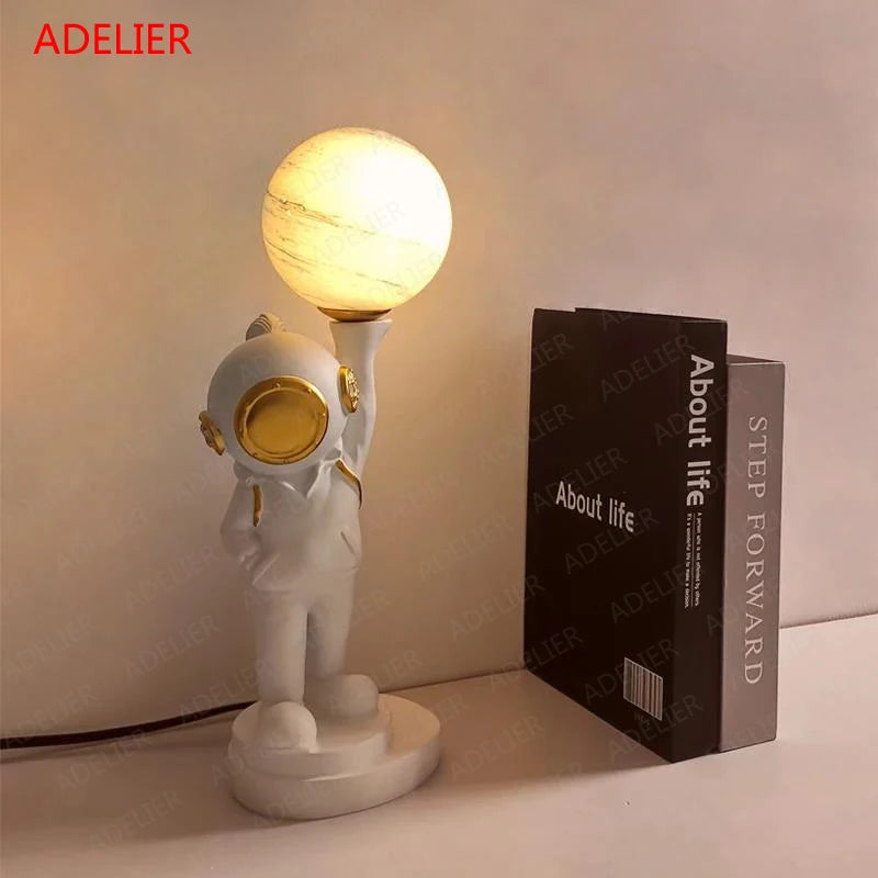 lampe de bureau 3d dessin animé ours pour enfants cadeau d'anniversaire - vue 5 sur 10