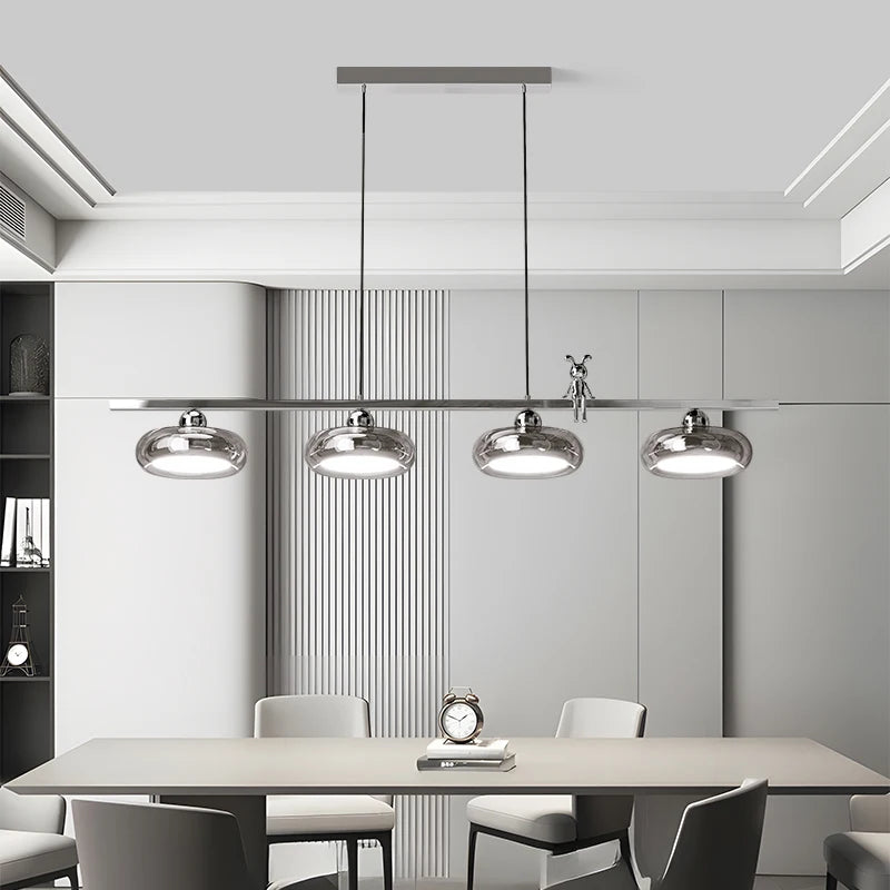 suspension minimaliste italienne pour éclairage intérieur moderne