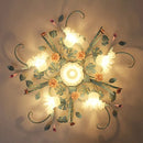 plafonnier romantique style pastoral led