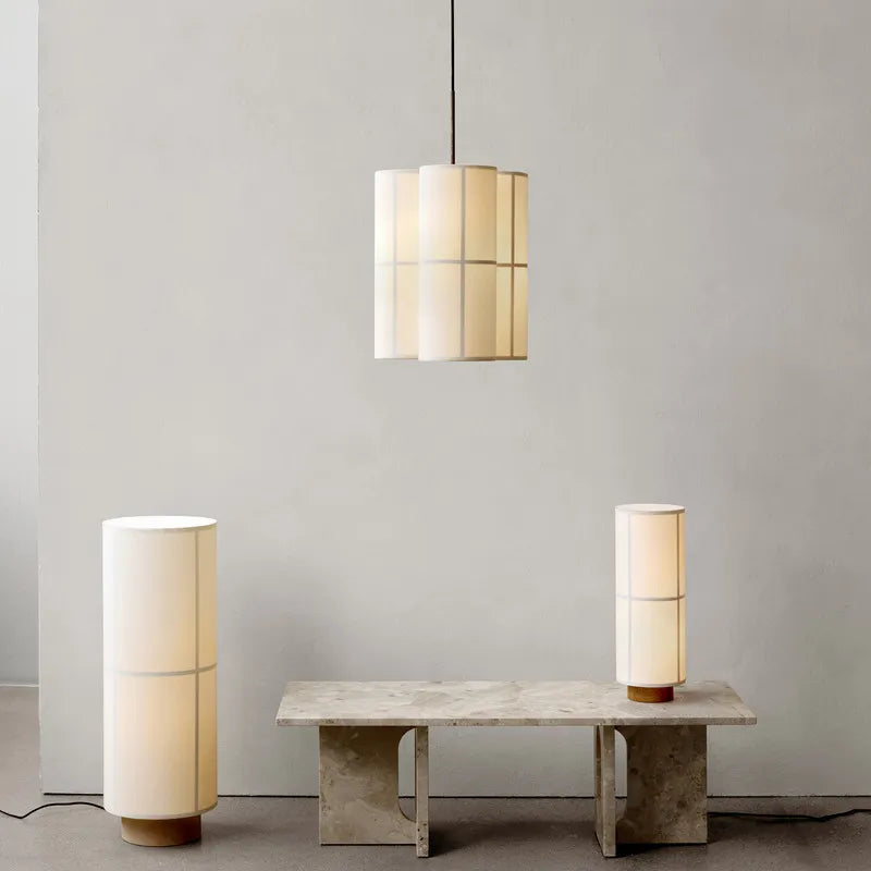 Suspension design Vintage Abat-Jour en Tissu