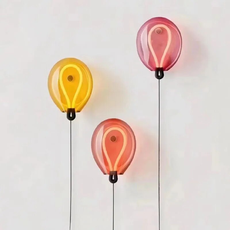 Applique murale de fond en forme de ballon - vue 3 sur 8