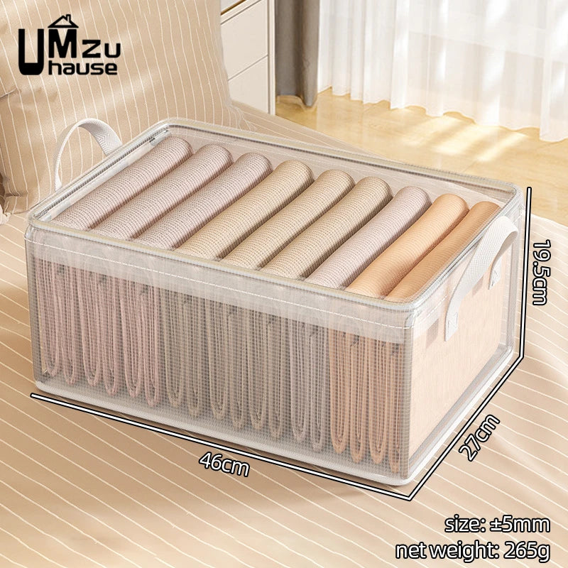 panier de rangement pliable pour vêtements et jouets - vue 7 sur 7