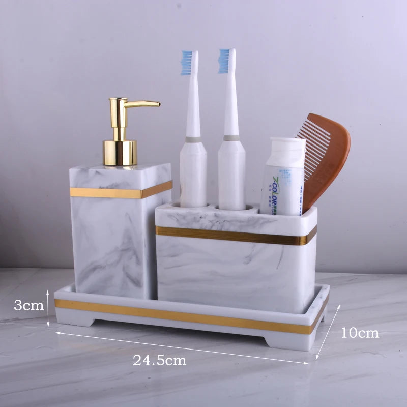 bouteilles de lotion désinfectantes accessoires pour salle de bain - vue 13 sur 13