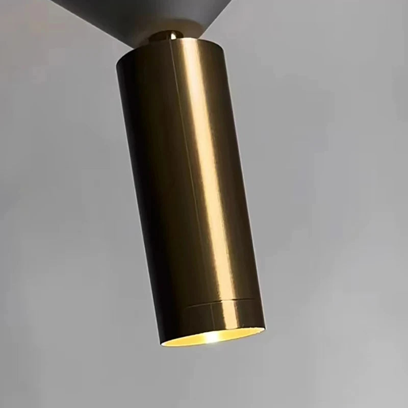 lustre en métal 	 style 3000k avec fil réglable
