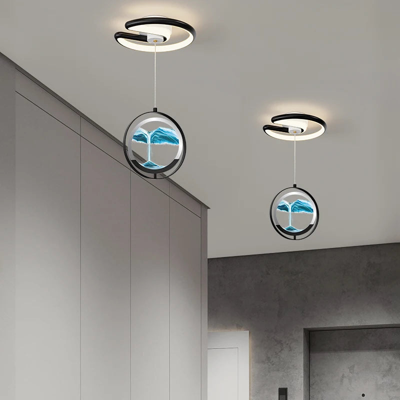 lustre nordique minimaliste moderne petits sables mouvants