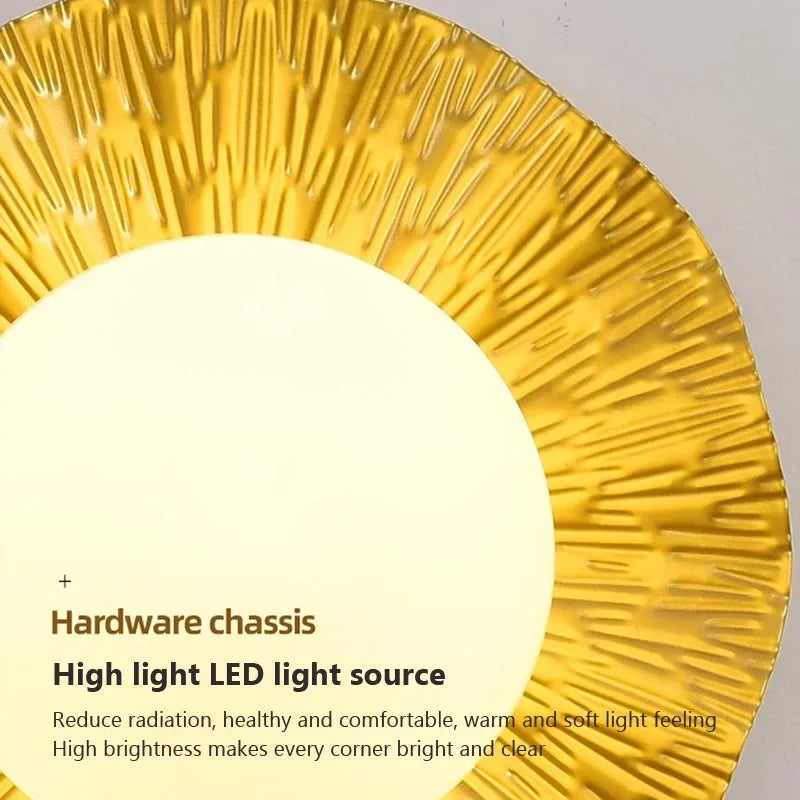 Applique murale nordiques pour chambre intérieure salon couloir salle d'étude mur moderne verre luminaires muraux G9 fer décoration de la maison - vue 7 sur 8