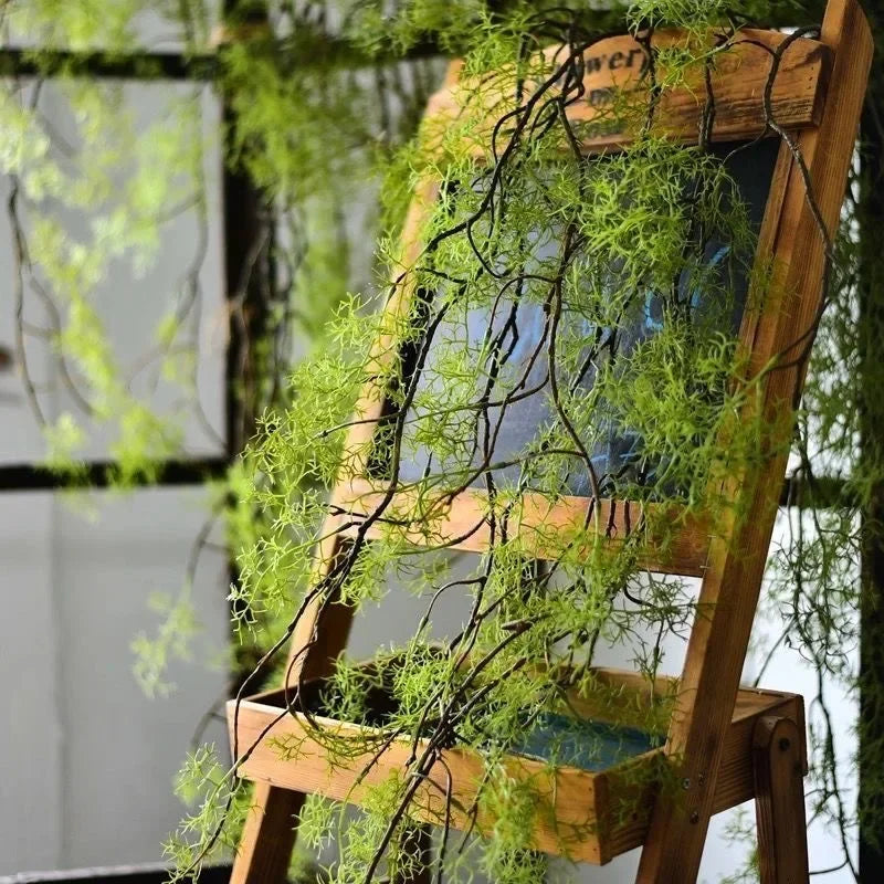 plantes artificielles vignes en plastique pour décoration intérieur et extérieur