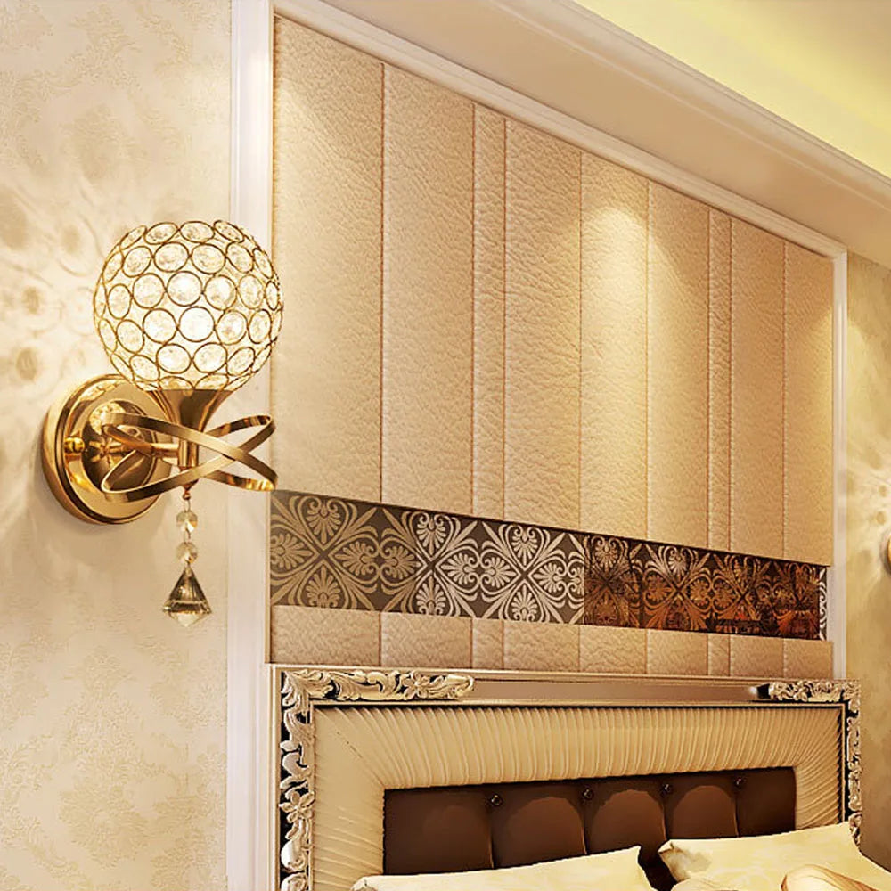 Applique murale cristal moderne - vue 8 sur 12