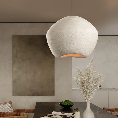 lustre led style nordique wabi sabi pour restaurant et bar