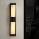 applique murale led en cuivre avec bande de marbre espagnole