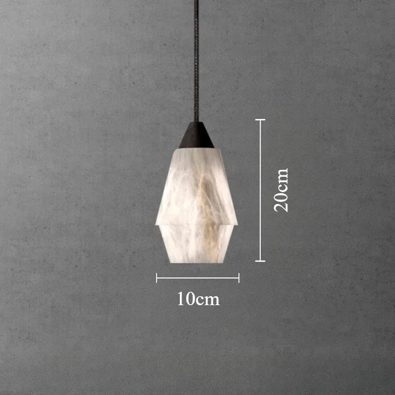 lustre moderne en marbre pour décoration intérieure élégante - vue 9 sur 9