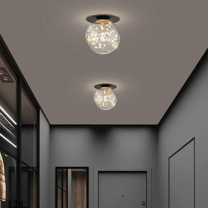 plafonnier led nordique pour décoration intérieure maison - vue 5 sur 16