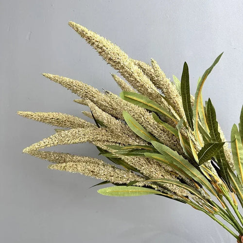 fleur artificielle de queue de renard pour décoration extérieure
