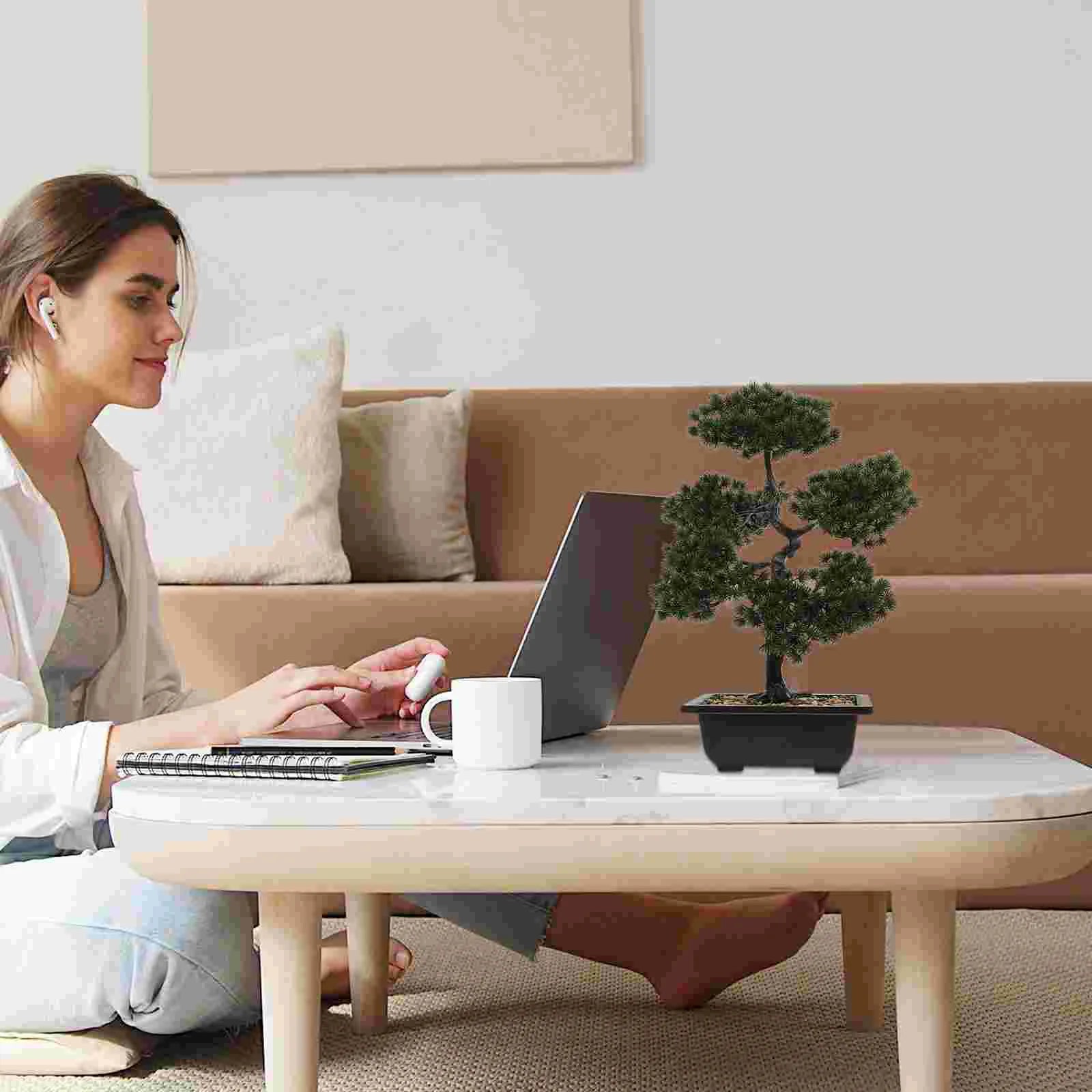 plante bonsaï artificielle décoration pour maison et bureau - vue 8 sur 7