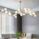lustre style nordique moléculaire led créatif simple moderne