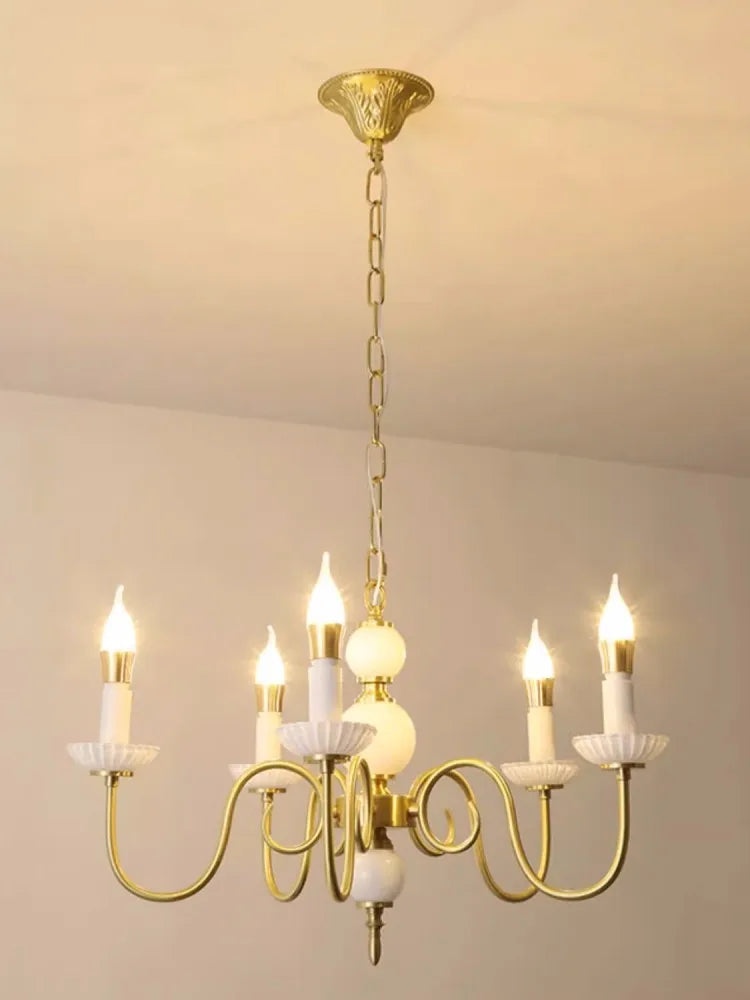 lustre en cuivre éclairage industriel moderne et classique