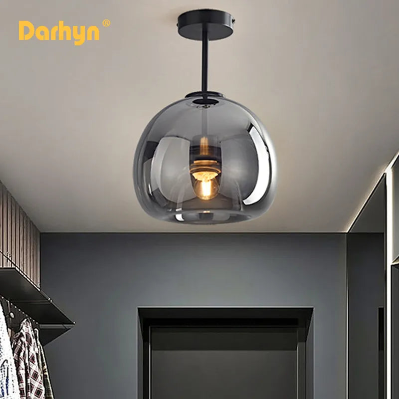 plafonnier led minimaliste moderne texture nordique éclairage créatif