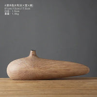 vase en résine moderne pour fleurs séchées décoration artisanale