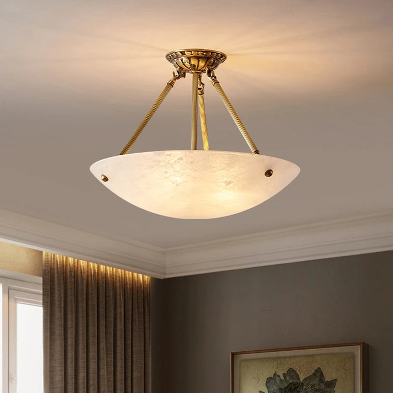 suspension en marbre naturel européen de luxe