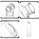 Bouteille verre infuseur graduation hydratation sport extérieur